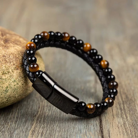 Black Obsidian Power Bracelet
