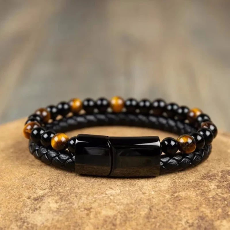 Black Obsidian Power Bracelet