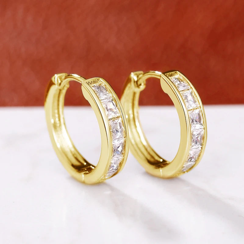 Royal Radiance Hoops