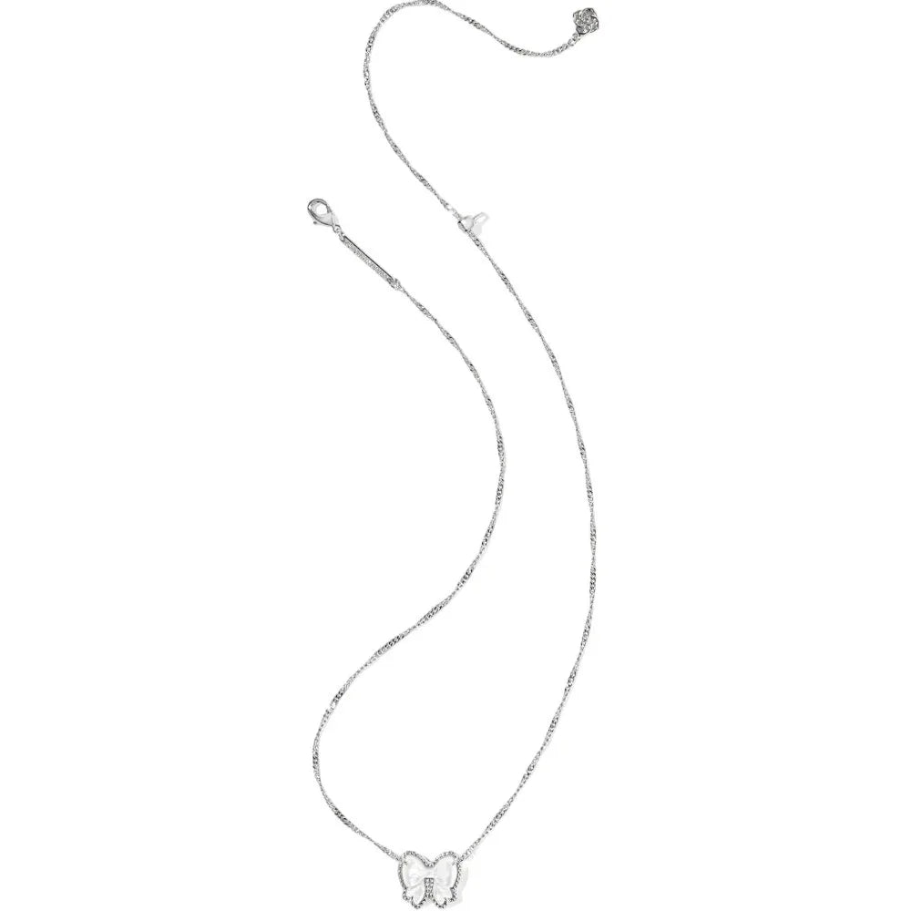 Colorful bow fashion necklace for women ins sweet and simple princess dopamine simple clavicle chain jewelry